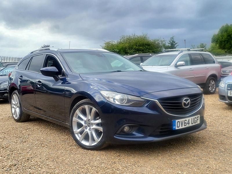 Used Mazda 6 Inclusive 175 HP (128 kW) 2014 Blue Estate