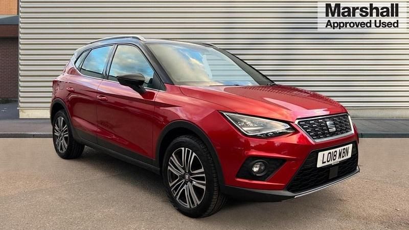 Red Used 2018 Seat Arona XCELLENCE SUV | £11,430 (Fair price) - Image 1/4