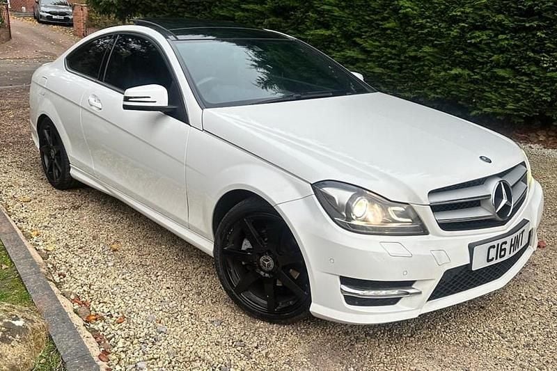 White Used 2014 Mercedes C220 Sport Edition Coupe | £6,775 (Super price) - Image 1/1