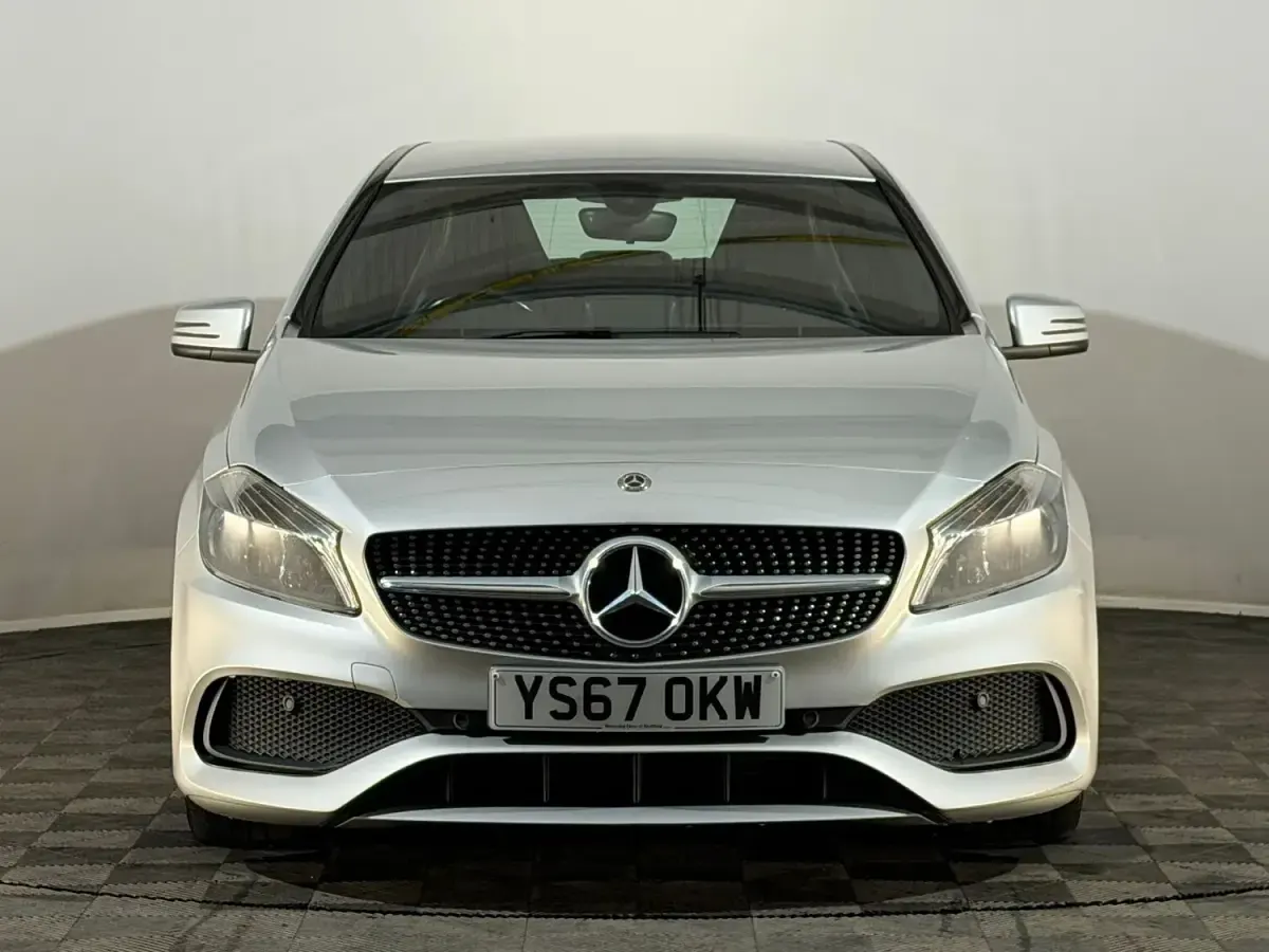 Used Mercedes A200 AMG line 2017 Silver Hatchback