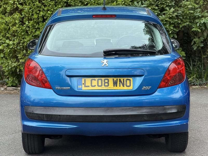 Used Peugeot 207 2008 Blue Hatchback