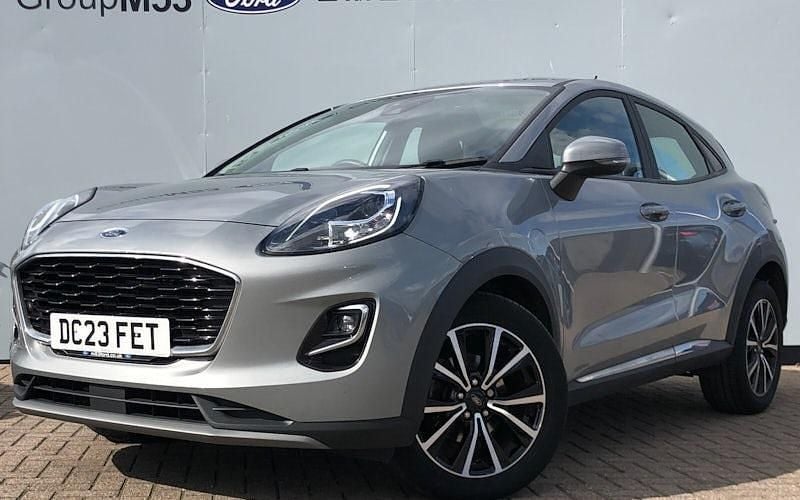 Silver Used 2023 Ford Puma Titanium Hatchback | £17,495 (Fair price) - Image 1/4