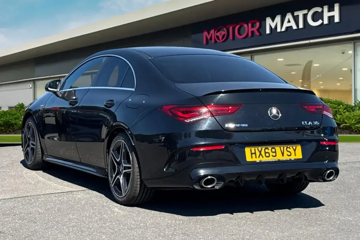 Used Mercedes CLA35 AMG 306 HP (225 kW) 2020 Black Coupe