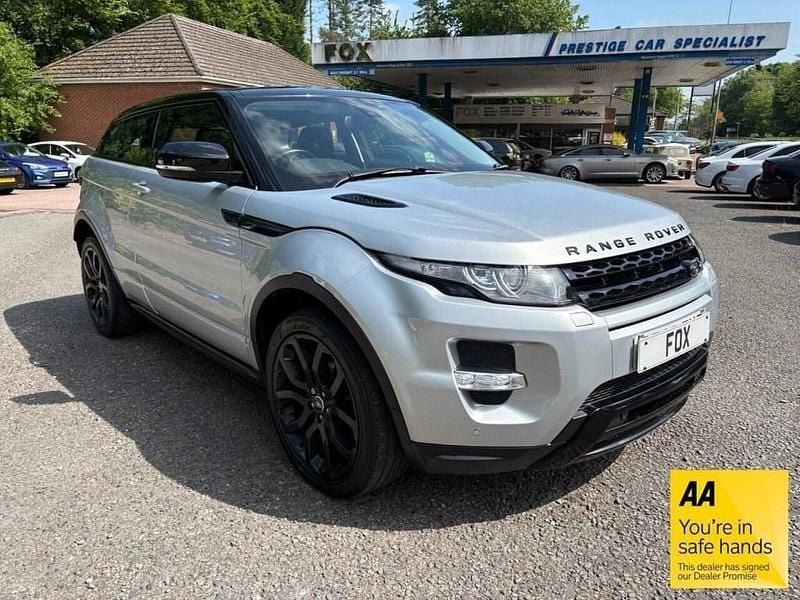 Silver Used 2012 Land Rover Range Rover evoque Dynamic Coupe | £10,393 (Fair price) - Image 1/4