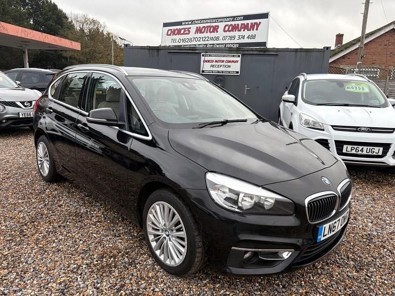 Black Used 2017 BMW 218 Luxury Line Hatchback | £8,490 (Fair price) - Image 1/4