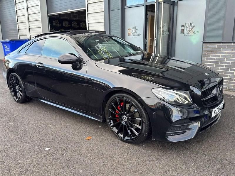 Used Mercedes E220 AMG Line Premium 2018 Black Coupe