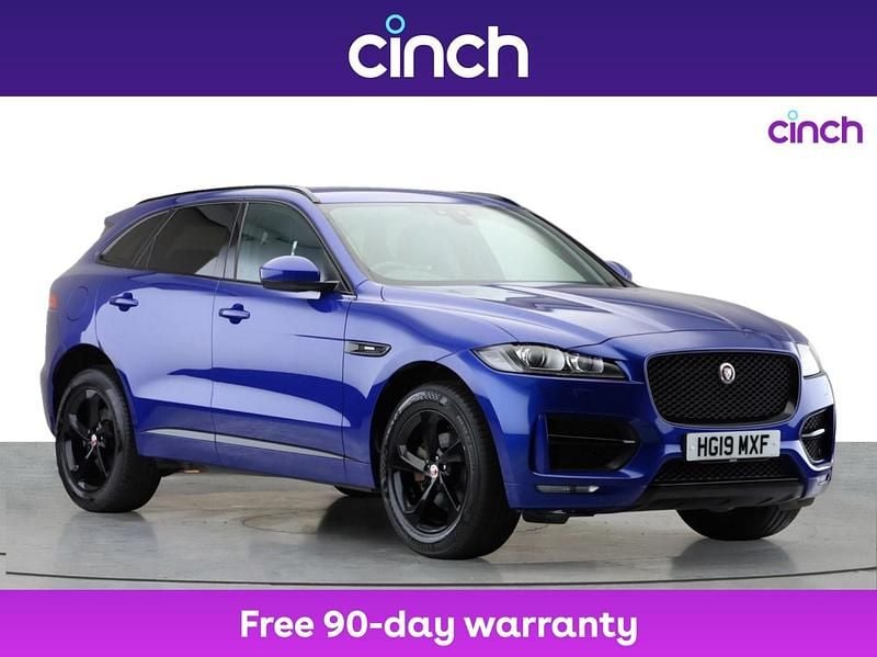 Blue Used 2019 Jaguar F-Pace R-Sport SUV | £18,769 (Good price) - Image 1/3