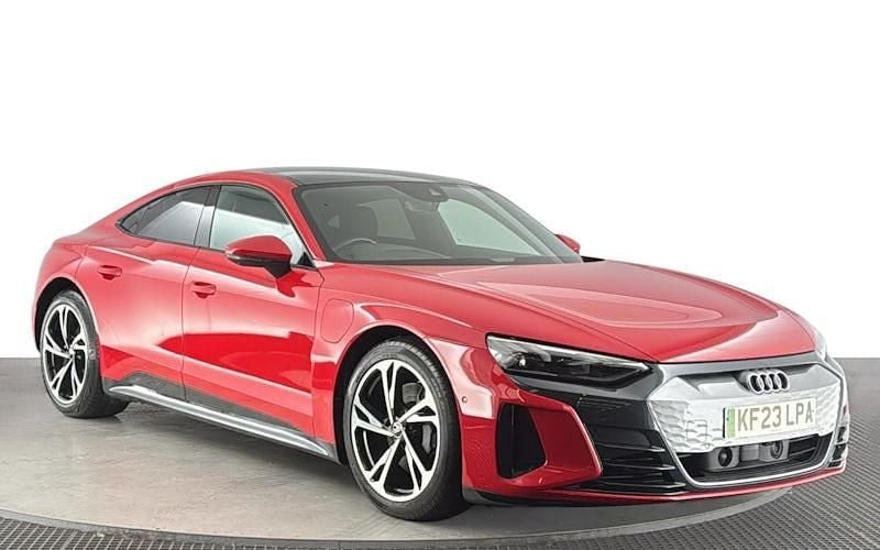 Used Audi e-tron GT quattro Business 389 kW (530 HP) 2023 Red Sedan