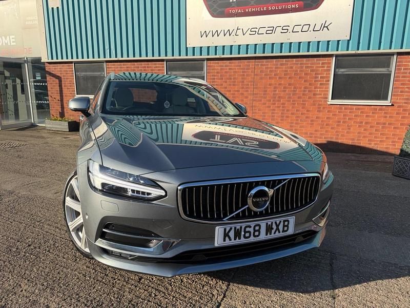 Usado Volvo V90 Inscription 254 CV (186 kW) 2018 Gris Familiar