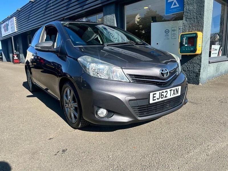 Grey Used 2012 Toyota Yaris SR Hatchback | £4,995 (Fair price) - Image 1/4