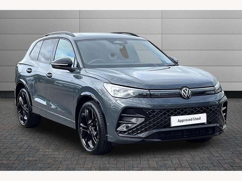 Grey Used 2025 VW Tiguan R-line SUV | £38,950 (Expensive) - Image 1/3