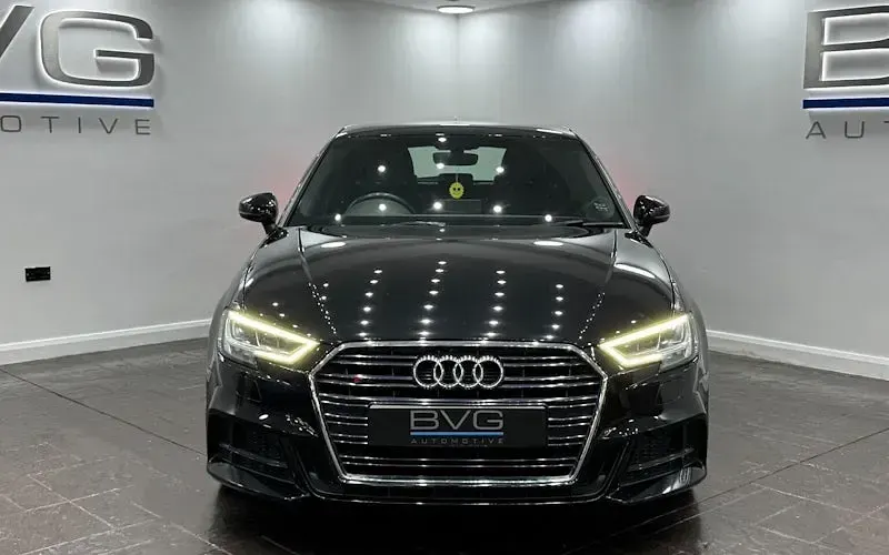 Used Audi A3 Sportback S-Line 116 HP (85 kW) 2019 Black Hatchback