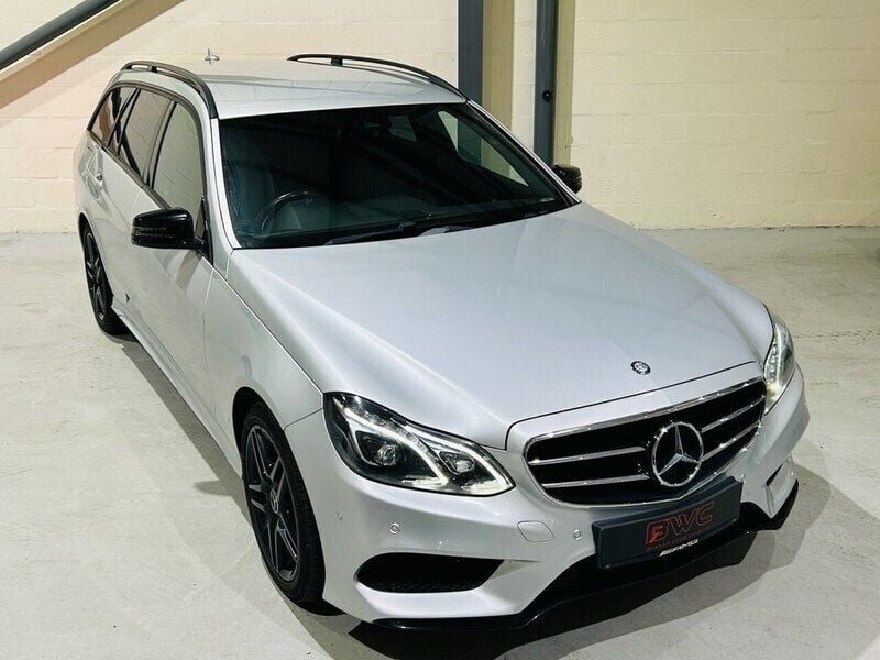 Silver Used 2015 Mercedes E220 AMG Estate | £10,500 (Fair price) - Image 1/4