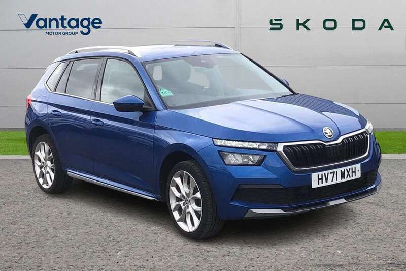 Race blue metallic Used 2021 Skoda Kamiq SE L SUV | £11,990 (Fair price) - Image 1/4