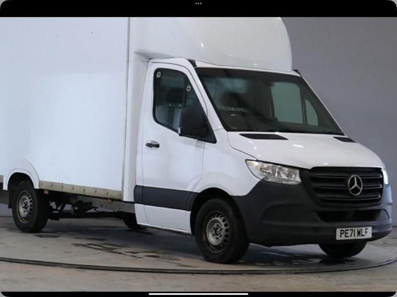 Begagnad Mercedes Sprinter Progressive 2021 Vit Van