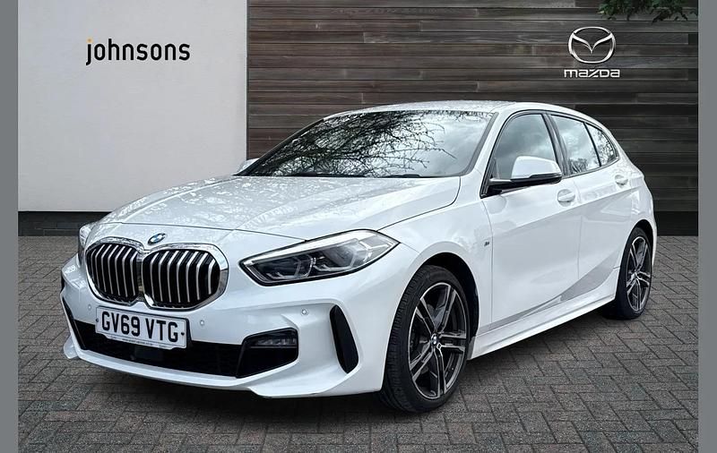 Used BMW 118 M Sport 138 HP (101 kW) 2020 White Hatchback