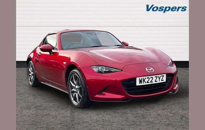 Red Used 2022 Mazda MX5 Inclusive Cabriolet | £19,990 (Fair price) - Image 1/3