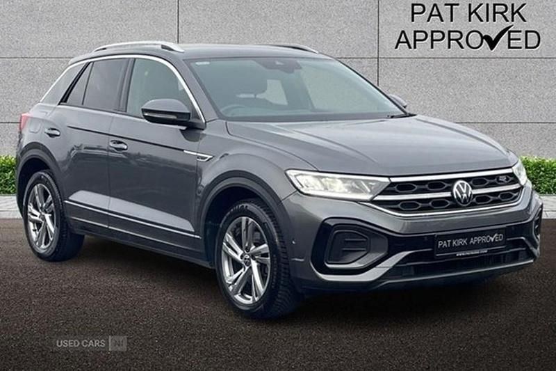 Used VW T-Roc R-line 150 HP (110 kW) 2022 Grey SUV