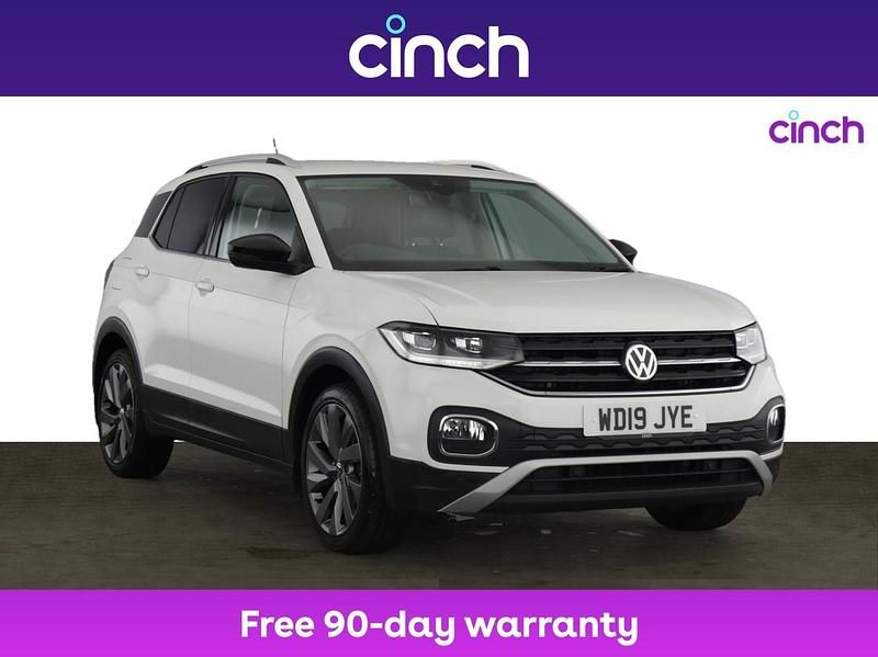 White Used 2019 VW T-Cross Edition SUV | £11,889 (Fair price) - Image 1/3