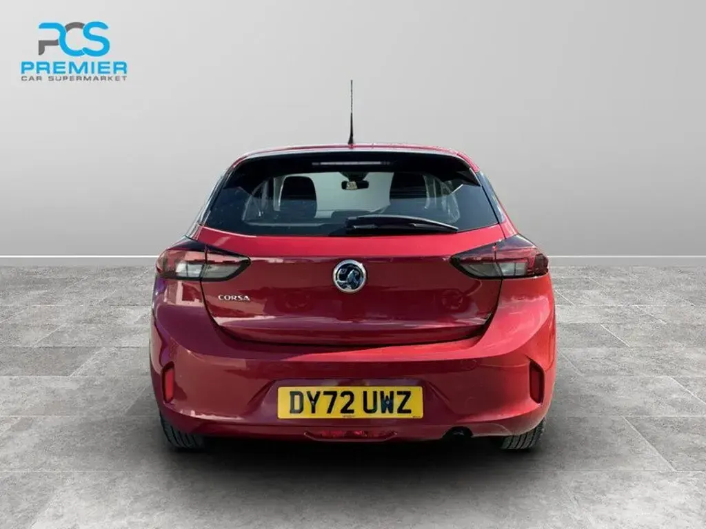Used Vauxhall Corsa Design Edition 2022 Red Hatchback