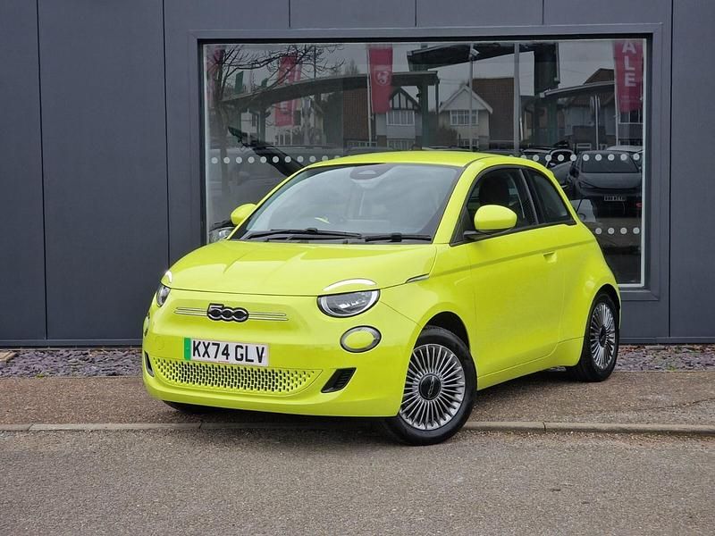 Używany Fiat 500e 86 kW (118 KM) 2024 Zielony Hatchback