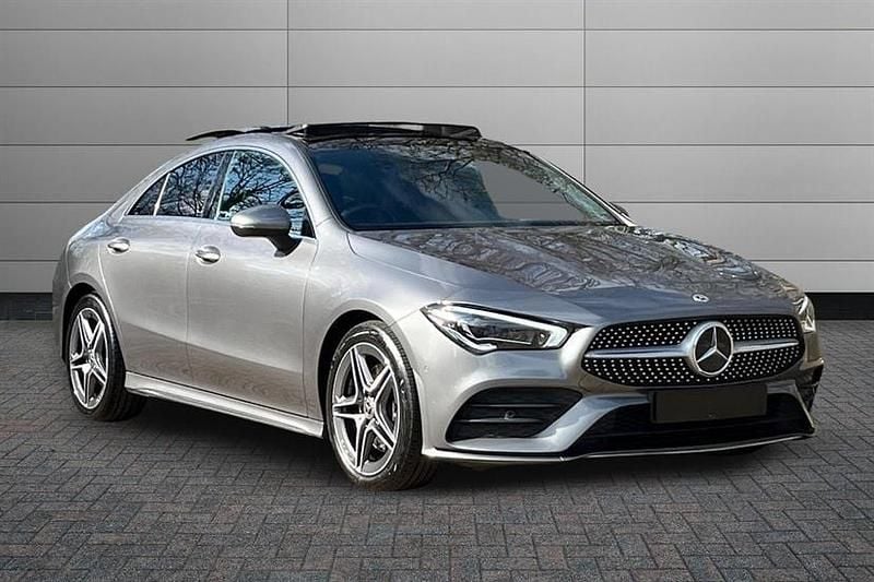 Used Mercedes CLA220 AMG Line Premium Plus 190 HP (139 kW) 2021 Mountain grey Sedan