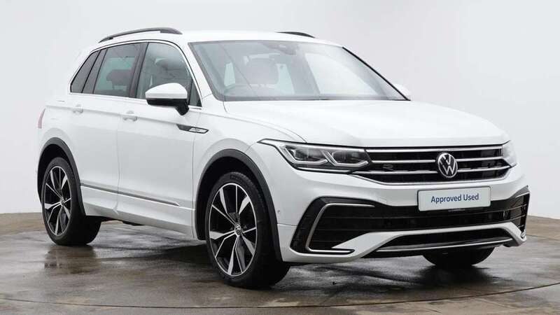 White Used 2022 VW Tiguan R-line SUV | £29,674 (Fair price) - Image 1/4