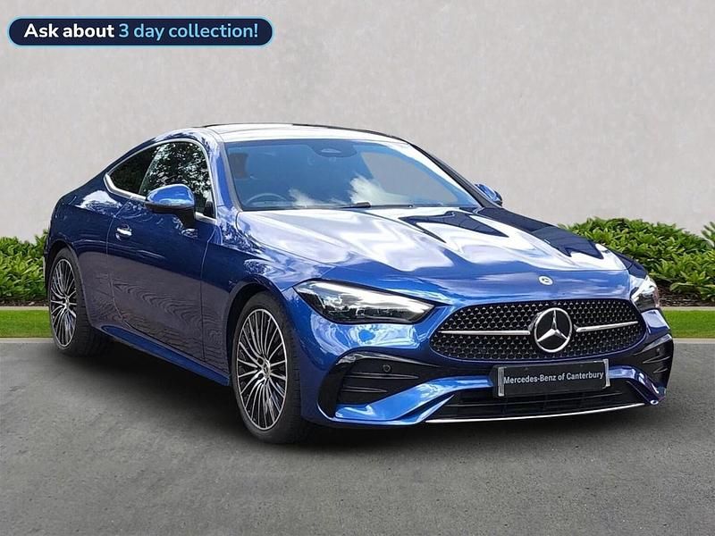 Blue Used 2024 Mercedes CLE300 AMG Line Premium Coupe | £45,999 - Image 1/4