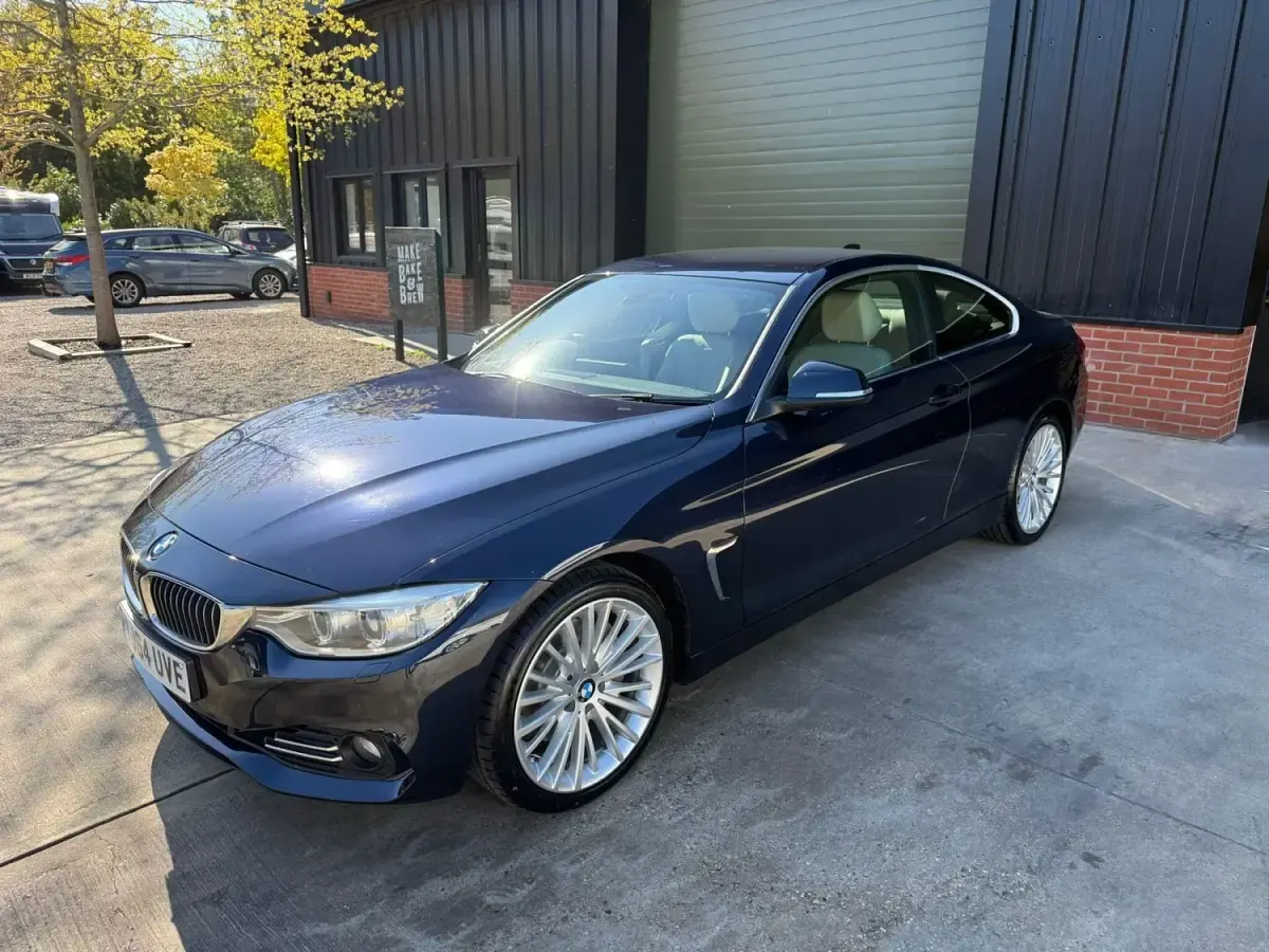 Usado BMW 435 Luxury Line 2014 Azul Coupe