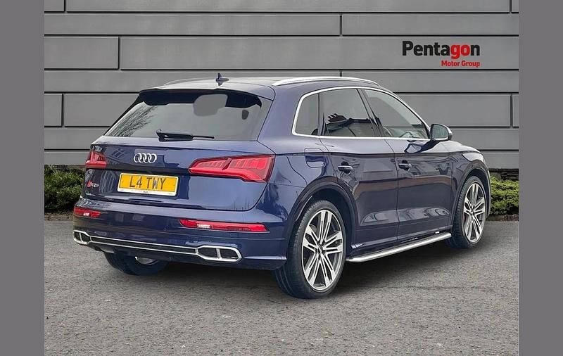 Begagnad Audi SQ5 S-Line 347 HK (255 kW) 2020 Blå SUV