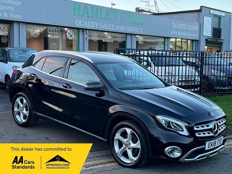 Used Mercedes GLA200 Premium 156 HP (114 kW) 2018 Black SUV
