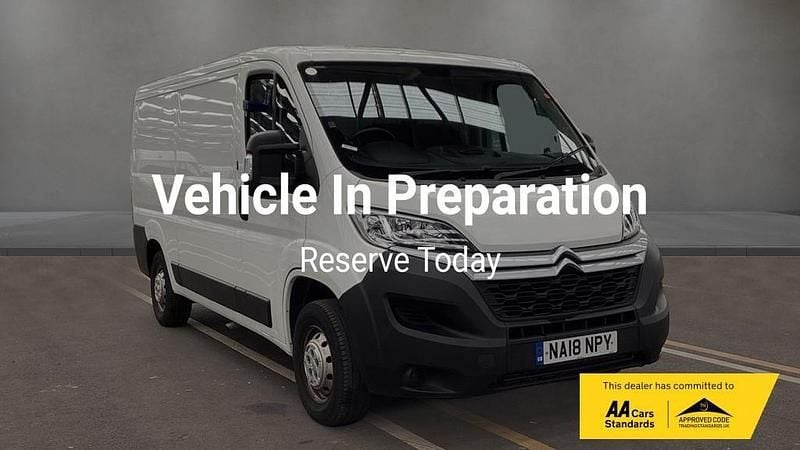 White Used 2018 Citroën Relay Van | £9,995 (Good price) - Image 1/4