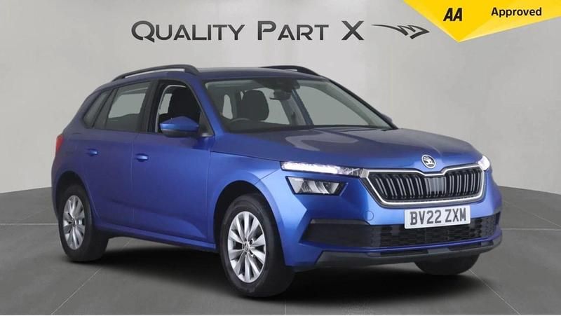 Used Skoda Kamiq 95 HP (69 kW) 2022 Blue SUV