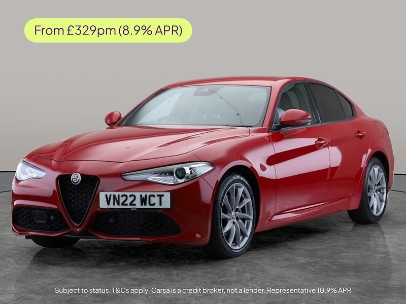 Red Used 2022 Alfa Romeo Giulia Saloon Sprint Sedan | £19,332 (Super price) - Image 1/3