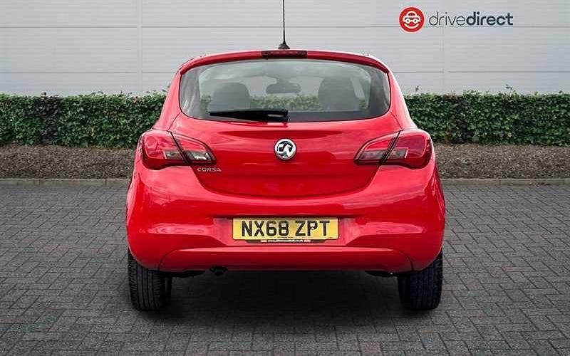Used Vauxhall Corsa 90 HP (66 kW) 2018 Red Hatchback
