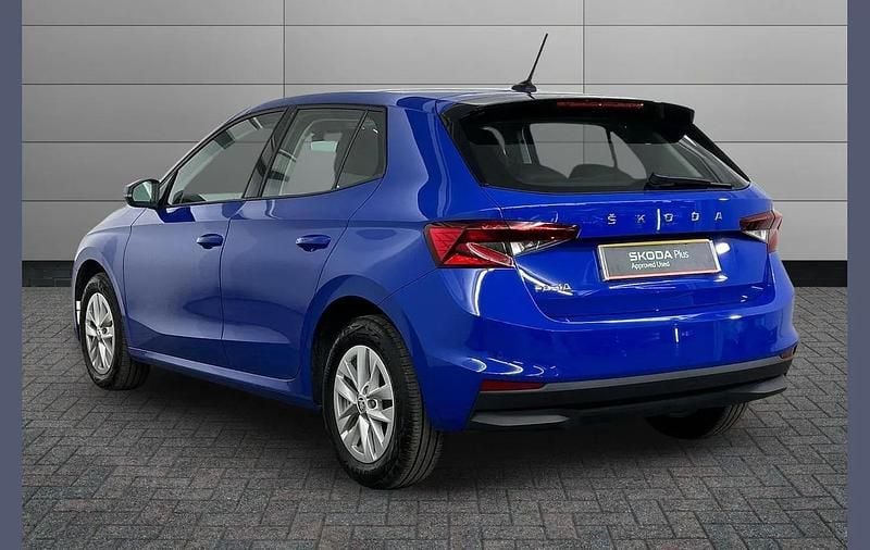 Used Skoda Fabia Comfort 108 HP (79 kW) 2023 Blue Hatchback