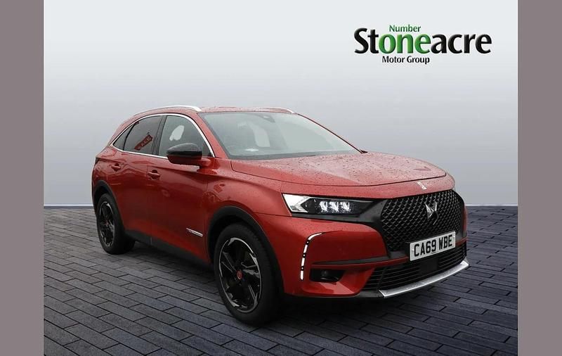 Red Used 2019 DS Automobiles DS7 Crossback Performance SUV | £14,895 (Fair price) - Image 1/4