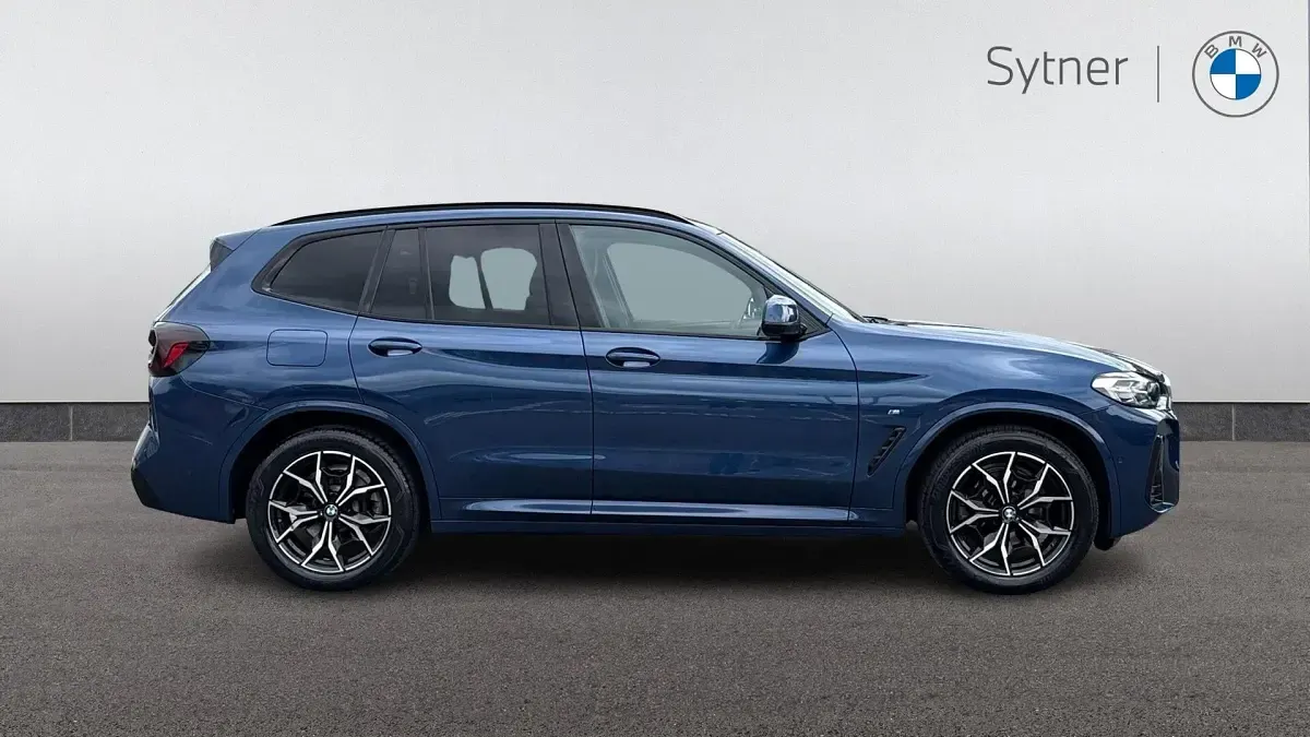 Used BMW X3 M Sport 181 HP (133 kW) 2022 Blue SUV