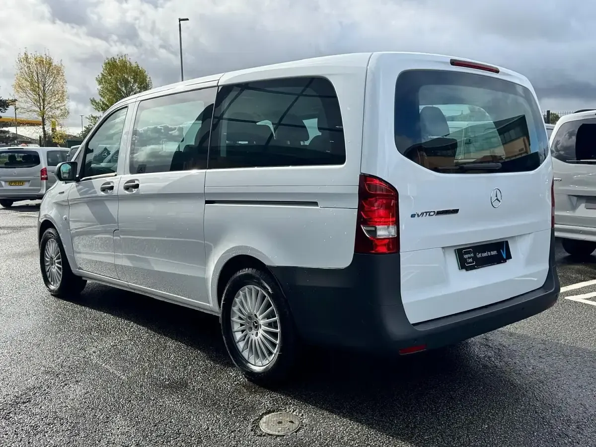 Used Mercedes e-Vito 150 kW (204 HP) 2025 White Van