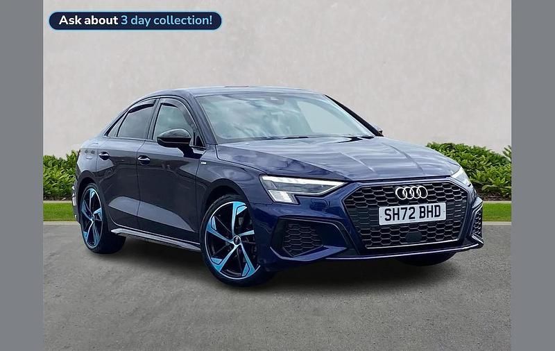 Used Audi A3 Comfort 150 HP (110 kW) 2022 Blue Sedan