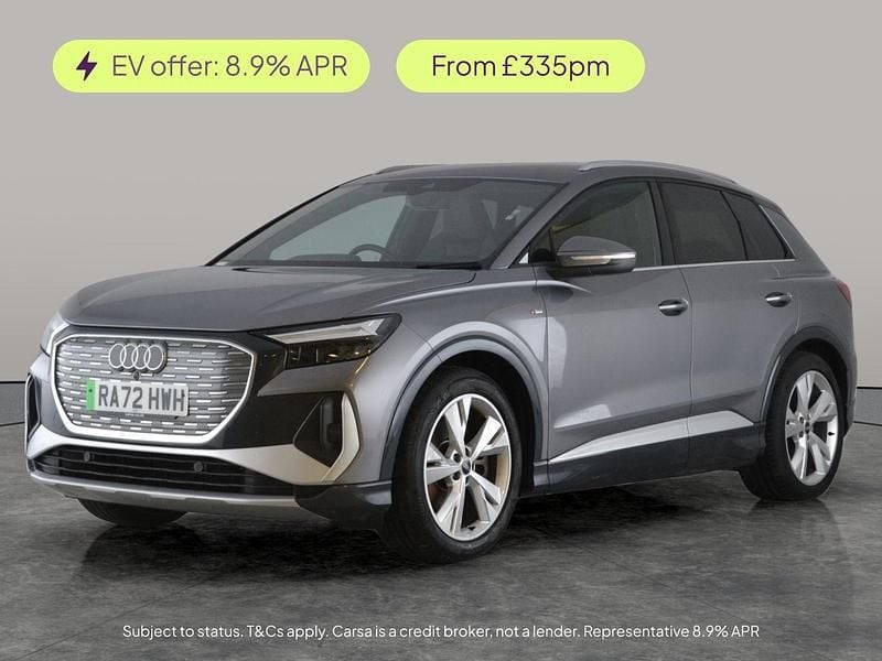 Used Audi Q4 e-tron S-Line 150 kW (204 HP) 2023 Grey SUV