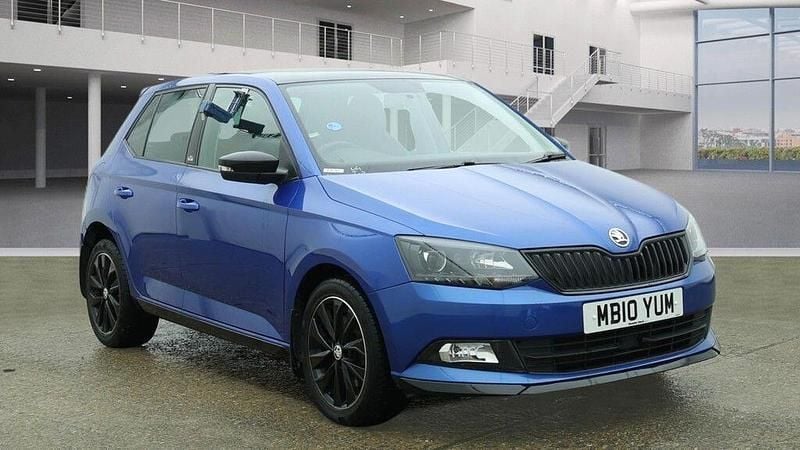 Used Skoda Fabia Monte Carlo 110 HP (80 kW) 2017 Blue Hatchback