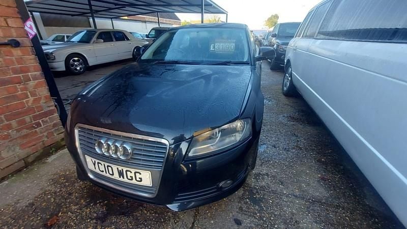 Used Audi A3 Sport 2010 Black Hatchback