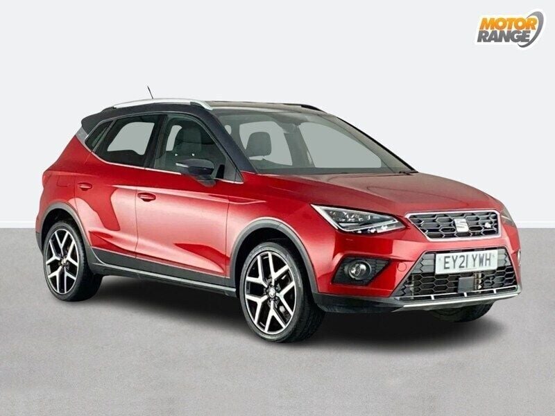 Red Used 2021 Seat Arona FR Sport SUV | £13,595 (Good price) - Image 1/4