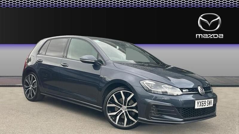 Blue Used 2019 VW Golf VII GTD Hatchback | £18,376 (Good price) - Image 1/3