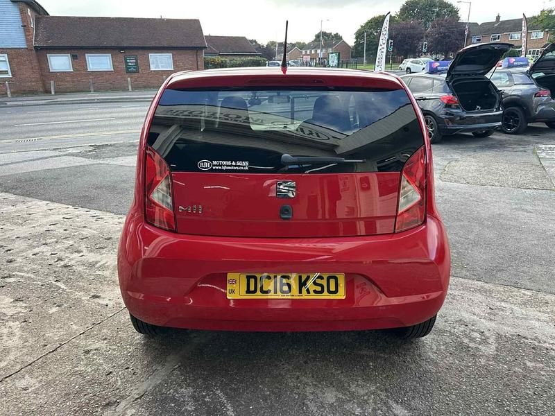 Used Seat Mii Design 2016 Red Hatchback