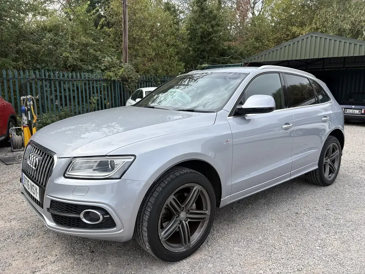 Used Audi Q5 S-line plus 230 HP (169 kW) 2016 Silver SUV