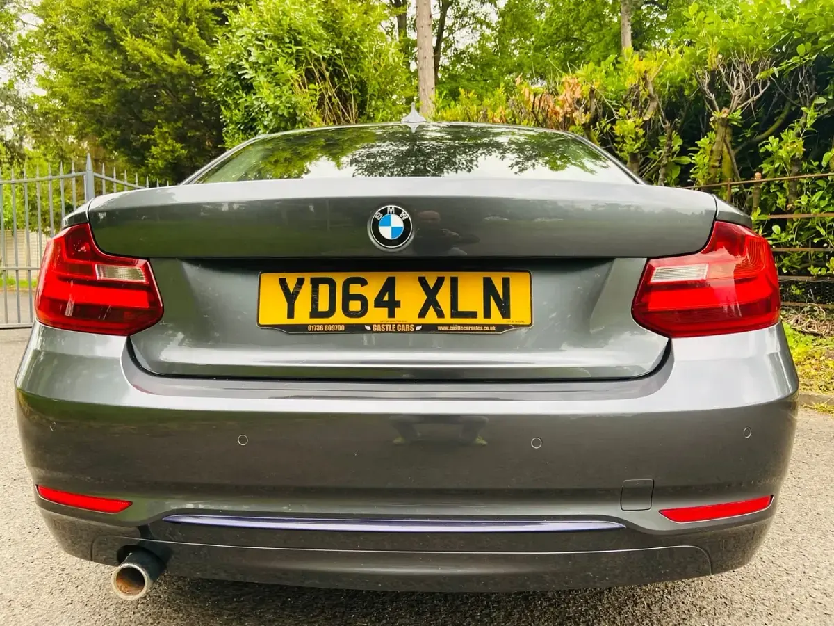 Used BMW 218 Sport Line 2014 Grey Coupe