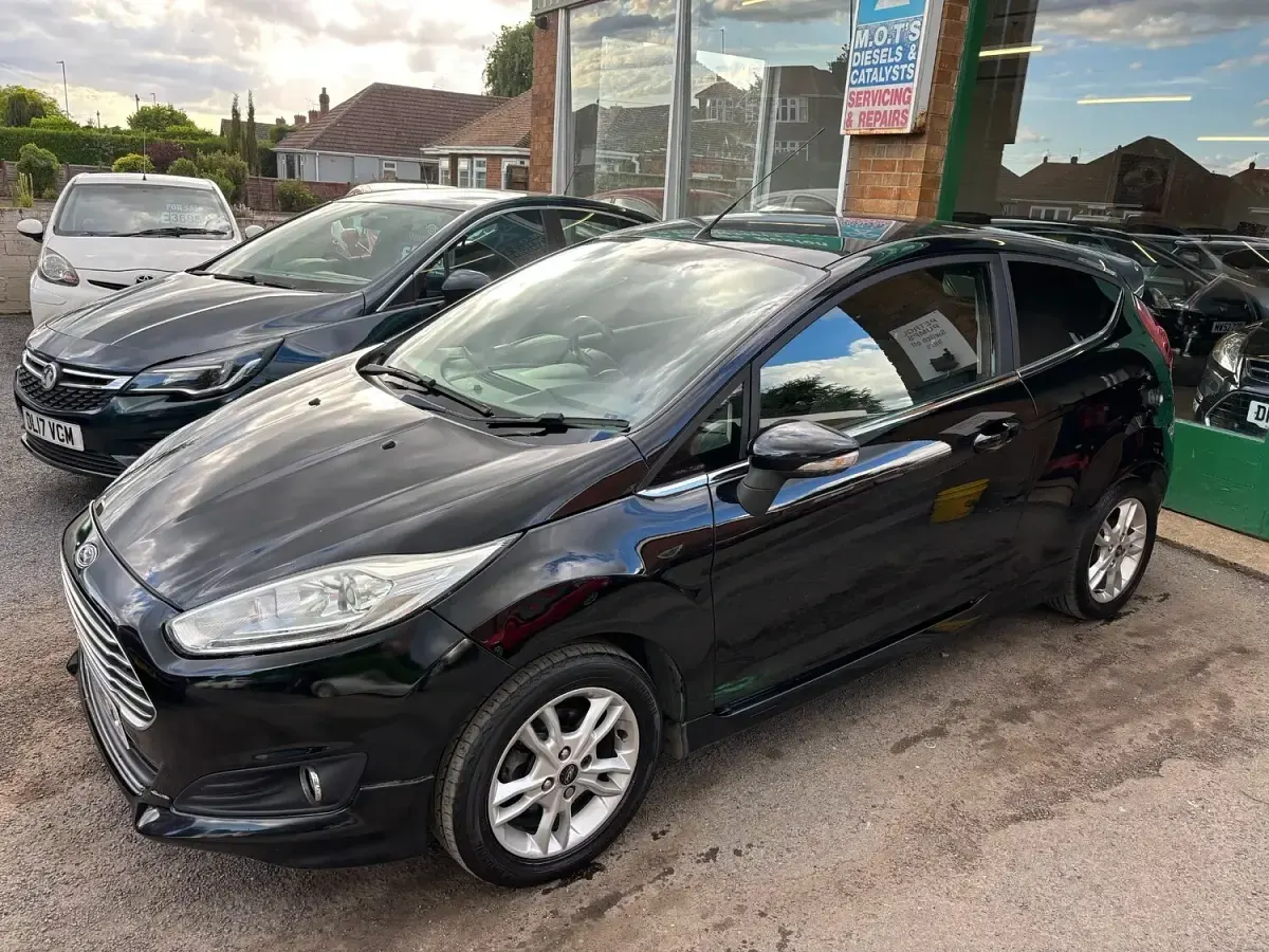 Used Ford Fiesta Zetec 2016 Black Hatchback