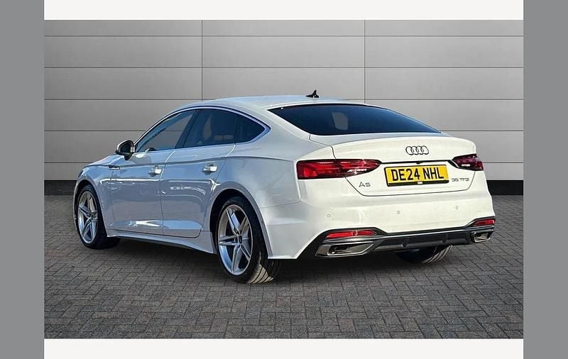 Used Audi A5 Sportback Sport 150 HP (110 kW) 2024 White Hatchback